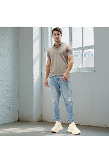 FAV Polo T-shirt with Short SleevesFor Male