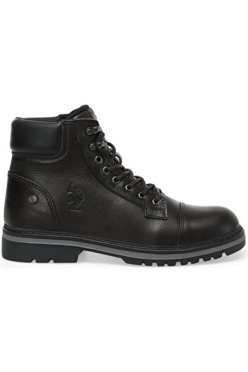 U.S. Polo Assn. Γνήσιο δέρμα U.s.polo Jones ((Γούνα μέσα)) Ανατομικές Casual Ανδρικές Μπότες