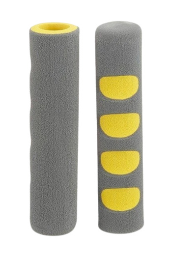 playsafe 2 Pieces Door Handle Protection Case Yellow-Grey