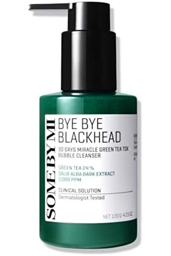 Some By Mi Goodbye Blackheads, 30 Day Miracle Green Tea Bubble Cleanser