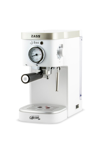 Zass Zem 08 Espresso Machine, 1100w, 20 Bars, 2 Filter Holders, 1.2 Liter Water Tank