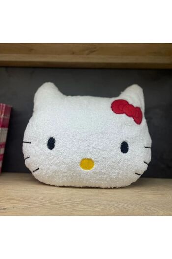 Hediye Vakti Plush Hello Kitty Design Pillow