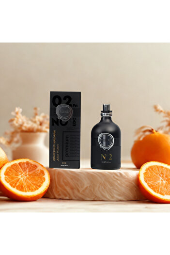 Fonex N°2 Erkek Parfüm EDP 100 ml – Şeftali, Yasemin ve Vanilya Notalı Kalıcı Koku