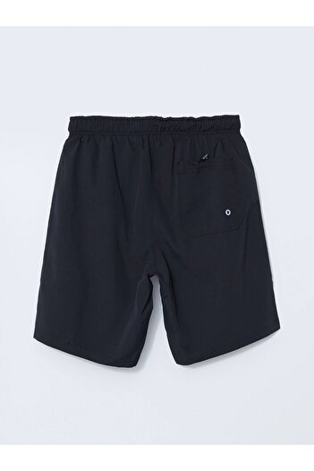 LC Waikiki LCW SWIMWEAR Μαύρο Ανδρικό Σορτς Μαγιό Βασικού Κοντού Μήκους