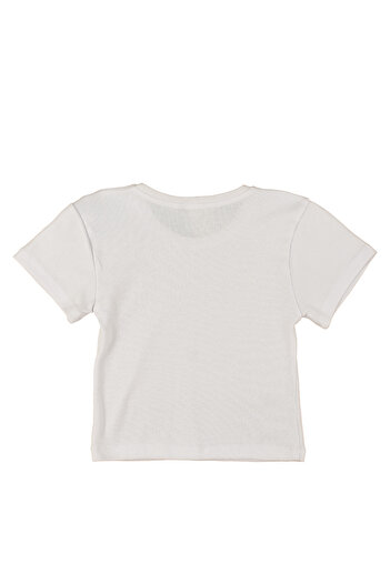 urbvn Dad Favorite's Printed White Crop Top