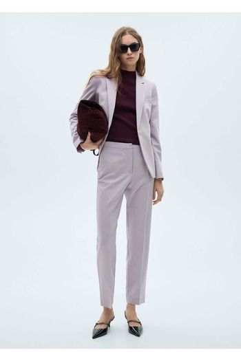 MANGO Woman Fitted Blazer Jacket
