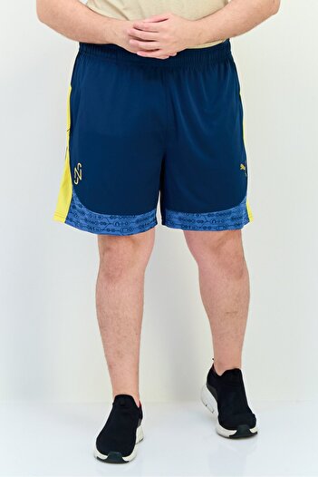 Puma x NJR Men Sportswear Fit Training Shorts, Teal Blue