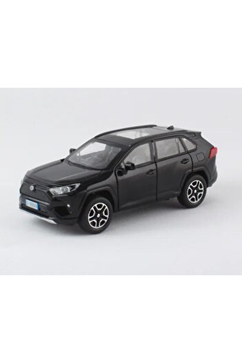 Choice1 BLACK 1:32 Diecast RAV4 Car Model - Lights, Sound, Steering! Perfect Kids' Birthday Gift.Off-Road Tu