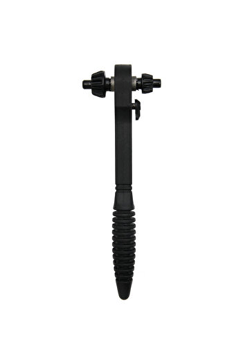 Choice 87g Black wrench Two-in-one ratchet drill chuck key wrench black ratchet dual-use wrench 12.8mm/17.2