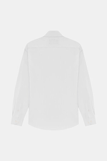W Collection BEYAZ UZUN KOLLU GÖMLEK
