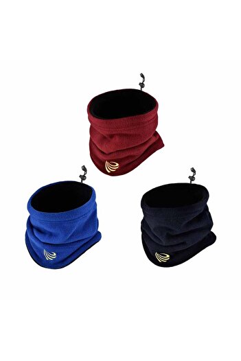 Choice Mixed-3pcs Winter Camping Neck Gaiter Ski Tube Scarf Snowboard Half Face Mask Face Cover For Men & W