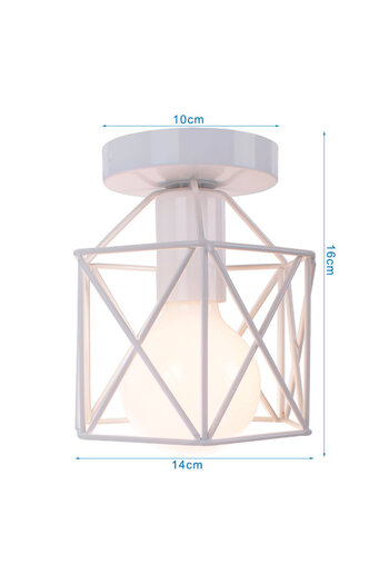 Choice White Modern Nordic White LED Ceiling Light Lighting Industrial Vintage Loft Ceiling Lmap Shade Home
