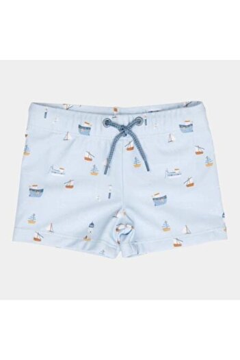 Little Dutch - Swim Slip for Boys, UV Protection, Sailors Bay Blue, Size 74-80