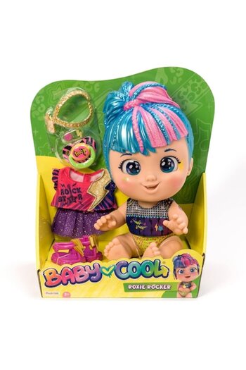 Magic Box Baby Cool Doll, Roxie Rocker, Magic Box, Accessories, Plastic, Multicolored