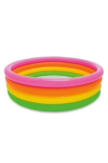 Intex Sunset Glow 4-ring Inflatable Kids Pool