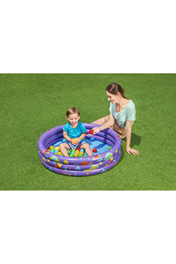 BESTWAY H25cm Intergalactic Surprise Ball Pit 40" x H10"/Φ1.02m x