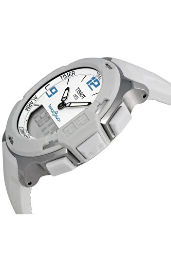 TISSOT Men’s Analogue Quartz Movement Watch with Stainless Steel 42mm Case and Silicone Bracelet