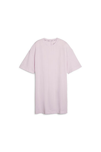Puma Womens Modest Oversized Training T-shirt - Purple