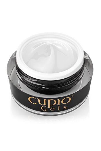 Cupio Gel pentru tehnica fara pilire - Make-Up Fiber Milky White 30 ml
