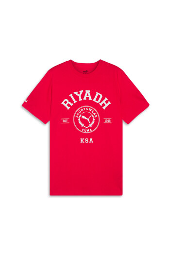 Puma Mens Riyadh City T-Shirt - Red