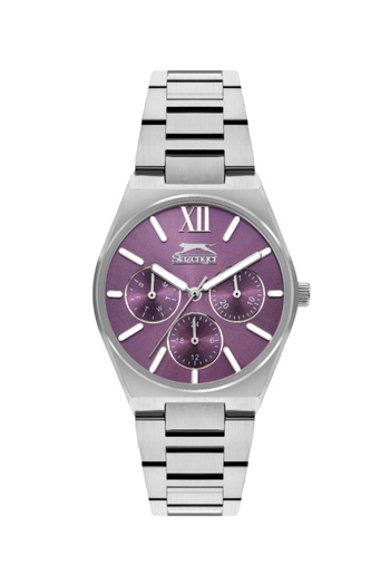 Slazenger Slazenger Women's Multi Function Purple Dial Watch - SL.9.2243.4.08
