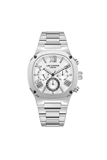 Lee Cooper Lee Cooper Men's Multi Function Silver Dial Watch - LC08146.330