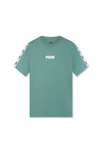 Puma Mens Tape T-Shirt 2.0 - Green