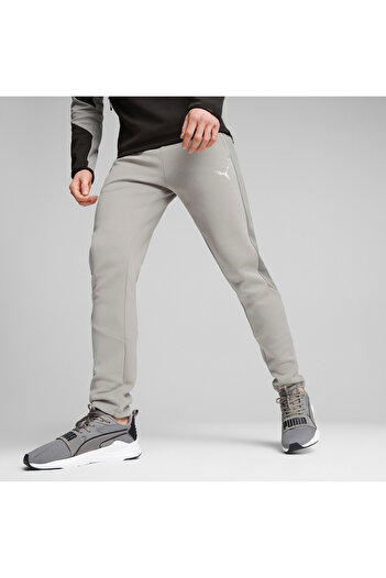Puma Mens EVOSTRIPE Sweatpants - Gray