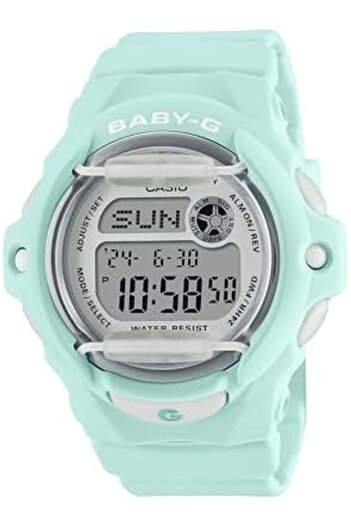 Casio Baby-g Unisex Digital Sports Watch, Rubber Strap - Bg-169u-3dr, Turquoise
