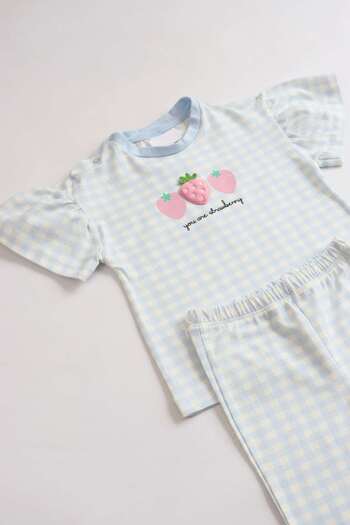 Pijamella Baby Girl Spanish Leg Top and Bottom Set