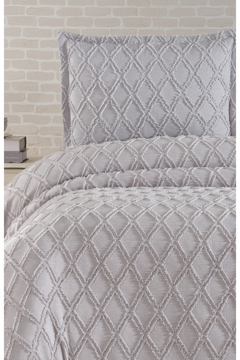 Elvira Home Collection Eh Double 3 Pcs Nordic Bedspread Set-Bed Cover Set-Pike Set Daily Dowry