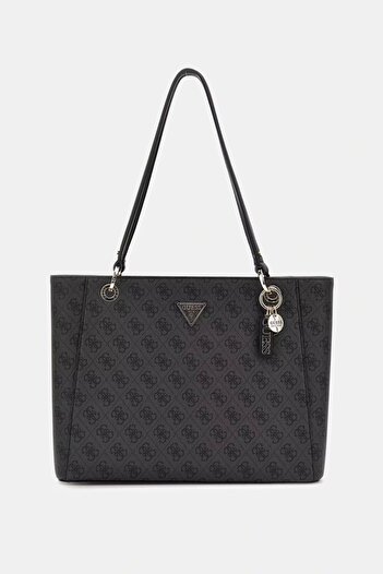 Guess NOELLE TOTE Γυναικεία τσάντα Anthracite HWBG7879250-CLO