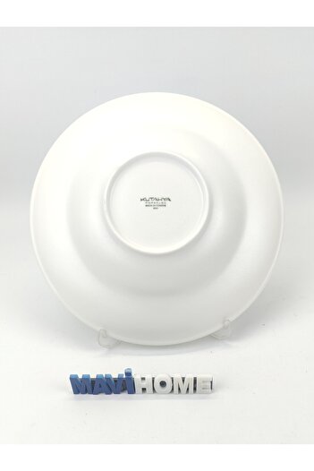 MAViHOME Colorx Serisi 27 Cm Hardal Desenli Makarna Tabağı Tekli