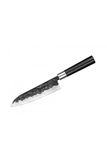 Samura Μαχαίρι santoku Samura Black Smith, ανθρακούχο ατσάλι, HRC 58, λεπίδα 18 cm