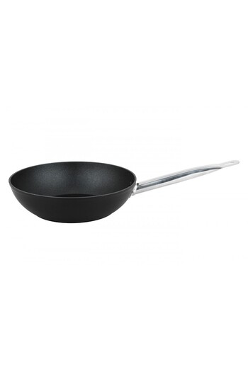 Carl Schmidt Sohn Stellaris Profi Wok pan, aluminum, Procalon Plus non-stick interior, 32x7.5 cm