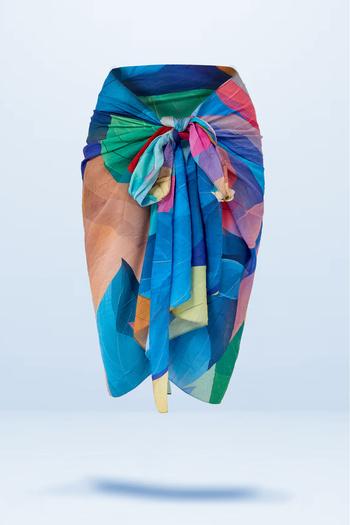 cott land Pareo Patterned Tied 80X140Cm