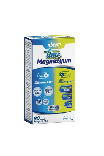 Seddar Collection Nbt Life Time Magnesium 60 Capsule