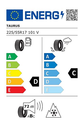 Taurus 225 / 55 / R17 (101 V) WİNTER