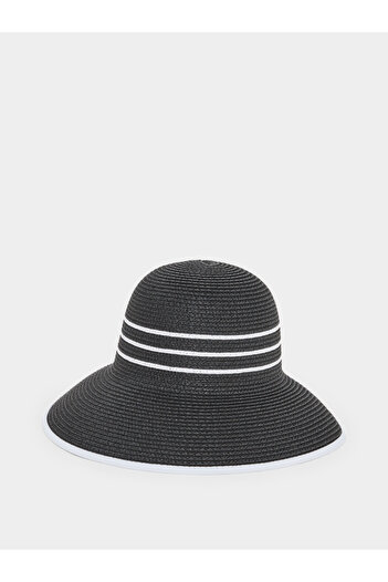 Styli Striped Straw Hat