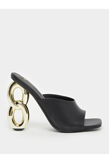 Styli Chain High Heel Sandals