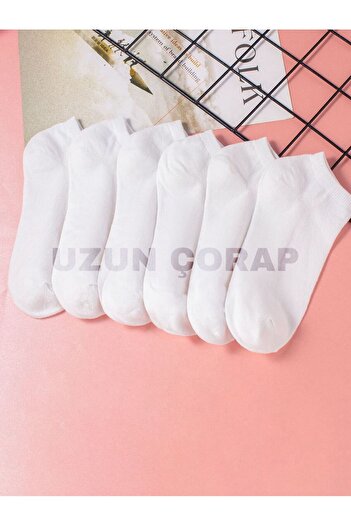 UZN SOCKS 20 ζευγάρια βαμβακερές κοντές κάλτσες |   Unisex |   Λευκό |   Αντιιδρωτικό |   Κατάλληλο για καθημερινή χρήση