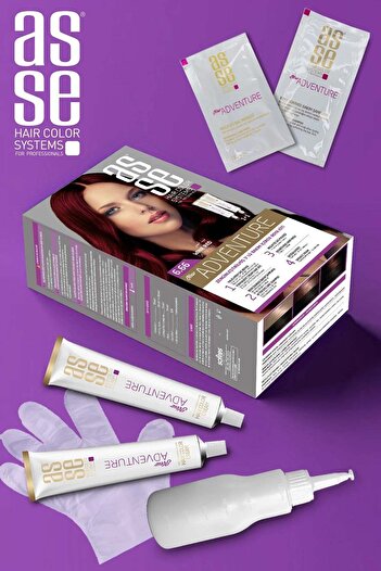 asse Permanent Hair Dye 6.6 Wine Red (ROSU VIN) 50 50ml