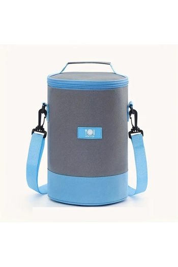 Enjoy 6.6L Insulated Lunch Box Multi-Purpose4Travel&Students with Shoulder Strap4Hanging&Carrying Handle