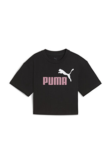 Puma Trička, Volný střih, Krátký rukáv, Krátká délka, Kulatý výstřih, Pletené, Potisk loga