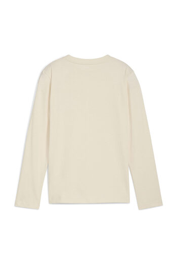 Puma Tees, Regular, Long Sleeve, Regular, Crew Neck, Knitted, Print