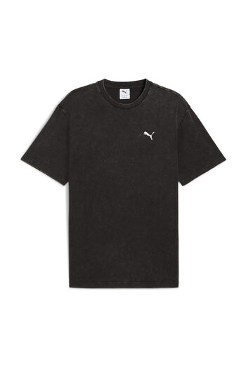 Puma T-Shirts, entspannt, kurzärmelig, normal, Rundhalsausschnitt, gestrickt, bedruckt