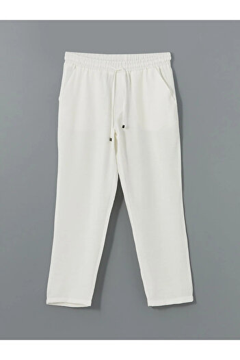 LC Waikiki Carrot Cut Women's Trousers with Elastic Waist
