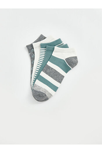 LC Waikiki Patterned Women's Booties Socks 5-Pack