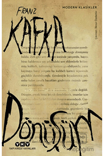 Yapı Kredi Yayınları Dönüşüm Franz Kafka