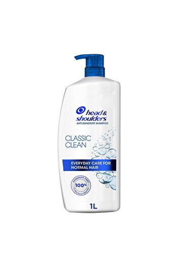Head&Shoulders Head & Shoulders Classic Clean Anti-Dandruff Shampoo 2 x 1 Litre Cooling Scalp Care Twin Pack